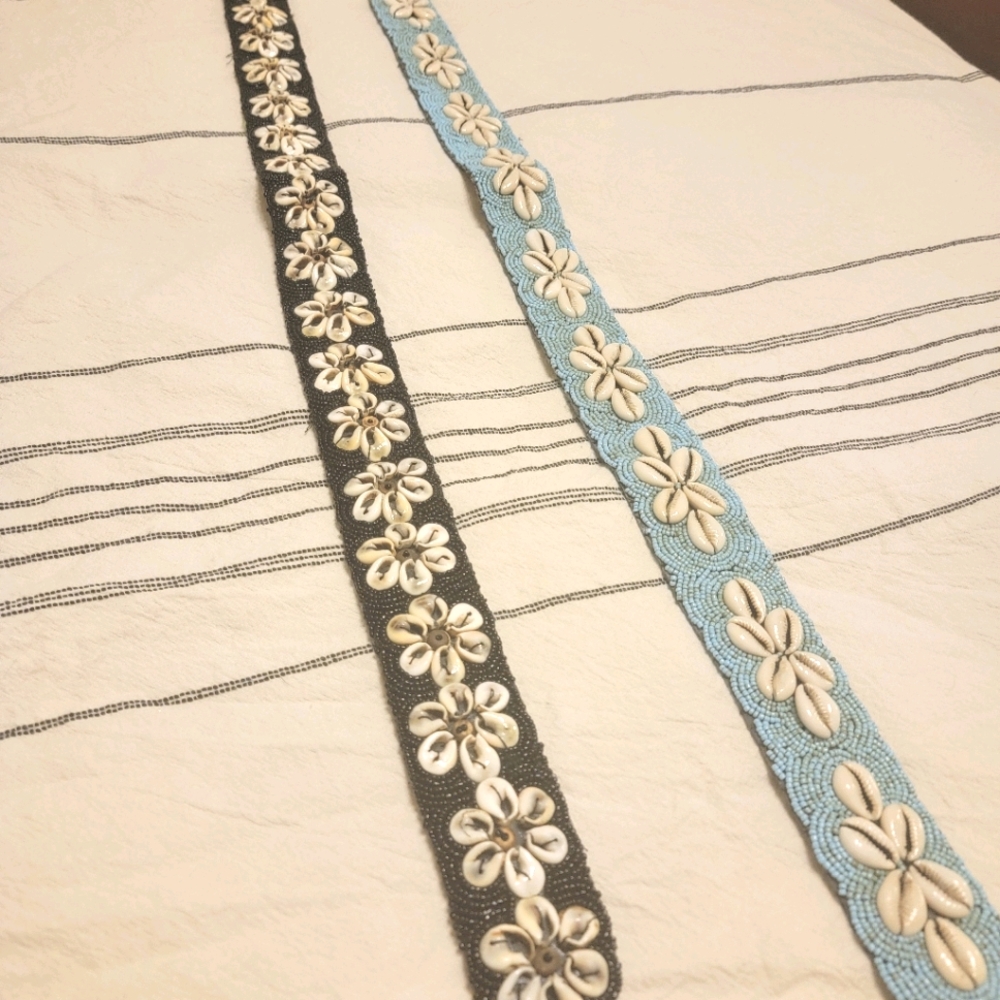Cowrie Shell Beaded Belts